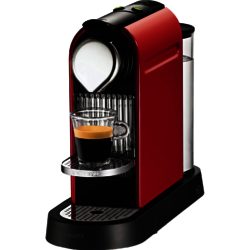 Krups XN720540 Citiz Nespresso Compact Coffee Machine in Red  with Energy Saving Mode